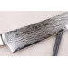 Couteau kengata universel 15cm japonais Sakai Takayuki Grand Chef Seigaiha Damas 45 couches