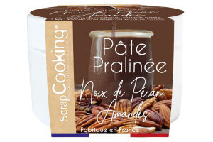 Pâte de fourrage Scrapcooking Pralinée Noix de pécan - Amandes 200g