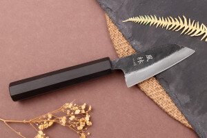 Couteau ko bunka 8cm japonais artisanal Yuzo Shinju BS2