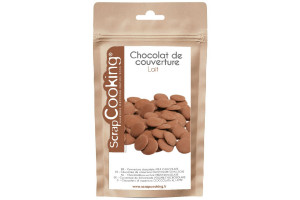 Palets de chocolat au lait Scrapcooking de couverture 190g