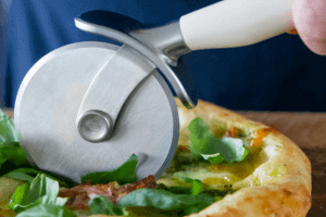 Roulette à pizza Kitchen Aid en acier inoxydable