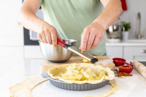 Râpe Kitchen Aid grains fins en acier inoxydable