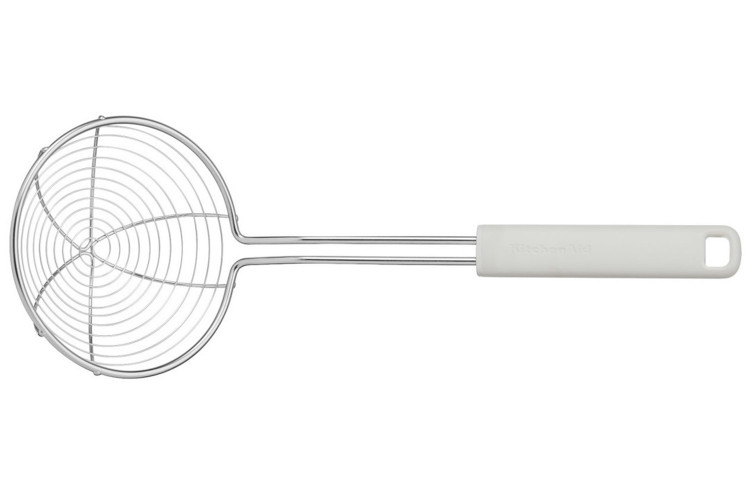 &Eacute;cumoire Kitchen Aid en acier inoxydable 36,5cm