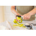 Éplucheur Kitchen Aid Euro lame dentée double tranchant en acier inoxydable