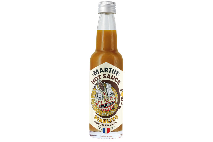 Sauce Martin Diablito force 4/12 piment Chipotle et cacao 100g