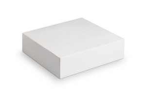 Boîte à gâteaux Patisdécor en carton blanc