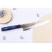 Couteau de chef japonais 21cm Sakai Takayuki Nanairo Blue Damas VG10
