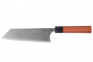 Couteau bunka japonais artisanal Shibata Koutetsu R2 18cm