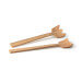 Set de 2 couverts à salade Continenta en bois de chêne 30,5cm