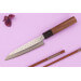 Couteau universel 13,5cm japonais artisanal Makoto Kurosaki VG7 Damas martelé
