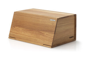 Boite à pain Continenta en bois de chêne 40x26x18,5cm