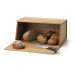 Boite à pain Continenta en bois de chêne 40x26x18,5cm