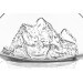 Carafe à vin Alaskan Maker Topographic Mont Everest en verre cristallin