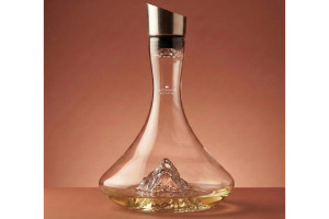 Carafe à vin Alaskan Maker Topographic Mont Cervin en verre cristallin
