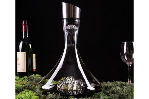 Carafe à vin Alaskan Maker Topographic Mont Rosa en verre cristallin