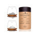 Set de 2 verres à spiritueux Alaskan Maker Topographic Everest & Mont Blanc en verre cristallin