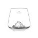 Set de 2 verres à spiritueux Alaskan Maker Topographic Tre Cime & Mont Rosa en verre cristallin
