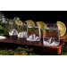 Set de 4 shooters Alaskan Maker Topographic en verre cristallin