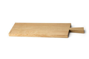 Planche apéritive Continenta en bois de chêne 49x22x2cm