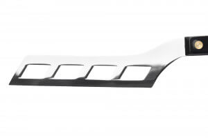 Couteau à foie gras Sabatier lame ajourée manche noir