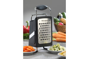 Râpe 4 faces Microplane acier inoxydable - 13.3cm