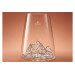 Verre à spiritueux long Alaskan Maker Topographic Mont Everest en verre critsallin