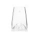 Verre à spiritueux long Alaskan Maker Topographic Etna en verre cristallin