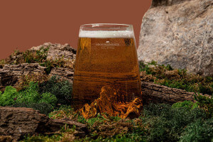 Verre à spiritueux long Alaskan Maker Topographic Grossglockner en verre cristallin