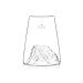 Verre à spiritueux long Alaskan Maker Topographic Zugspitze en verre cristallin