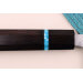 Couteau nakiri japonais artisanal Yu Kurosaki Fujin 16,5cm SG2 turquoise