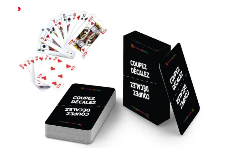 Jeu de cartes "Coupez D&eacute;calez" offert !