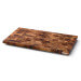 Planche à découper Continenta en bois d'acacia 54x29x2,5cm
