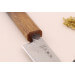 Couteau universel 13,5cm japonais artisanal Wusaki Nawame AUS10 damas