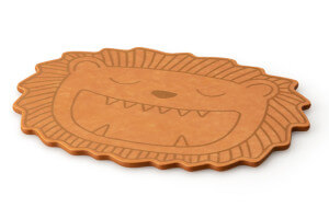 Planche pour enfants Continenta lion en duracore 23,3x17x0,6cm