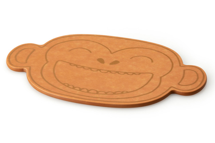 Planche pour enfants Continenta singe en duracore 23,3x17x0,6cm