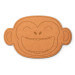 Planche pour enfants Continenta singe en duracore 23,3x17x0,6cm