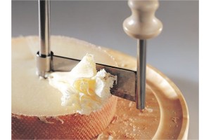 La Girolle® à fromage originale à manivelle acier inox
