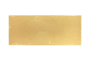 Set de 5 semelles à bûche or Patisdécor 35x10cm