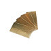 Set de 5 semelles à bûche or Patisdécor 35x10cm