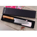 Couteau santoku japonais artisanal Makoto Kurosaki Sakura acier SG2 martelé 16.5cm