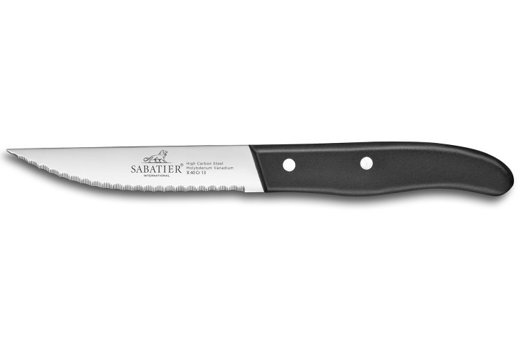 Couteau &agrave; steak Sabatier International lame microdentel&eacute;e 12.5cm
