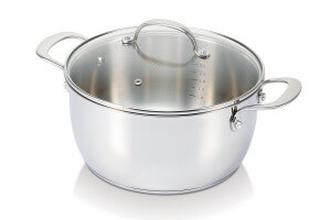 Faitout Beka Belvia avec couvercle en verre 24cm