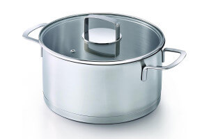 Faitout Beka Mambo avec couvercle en verre 24cm