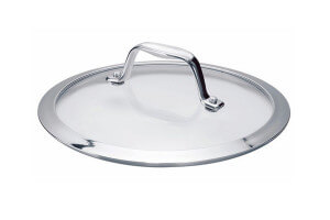 Couvercle Beka Evolution en verre cerclé inox 14cm