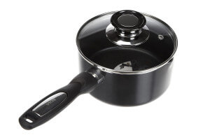 Casserole Beka Pro Induc en aluminium avec couvercle en verre 16cm