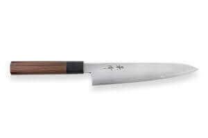 Couteau de chef japonais artisanal Kagekiyo Kurumi Ginsan 21cm SHOP