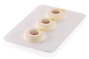 Moule en silicone professionnel Silikomart Silicon Flex 300x175mm 6 savarins