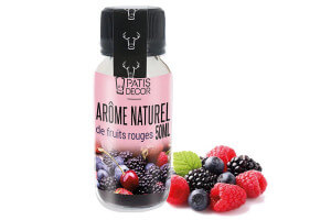 Arôme naturel Patisdécor fruits rouges 50ml
