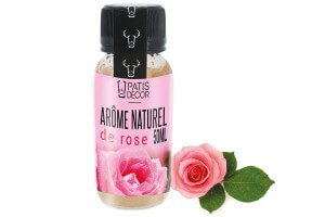 Arôme naturel Patisdécor rose 50ml