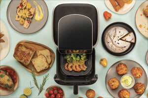 Tapis de cuisson en silicone professionnel Silikomart Silfry 195x170mm spécial AirFryer